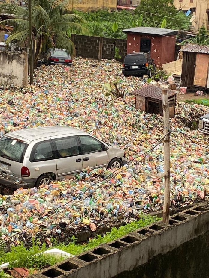 How Surulere Was Overtaken By Heaps Of Refuse After Heavy Down Pour